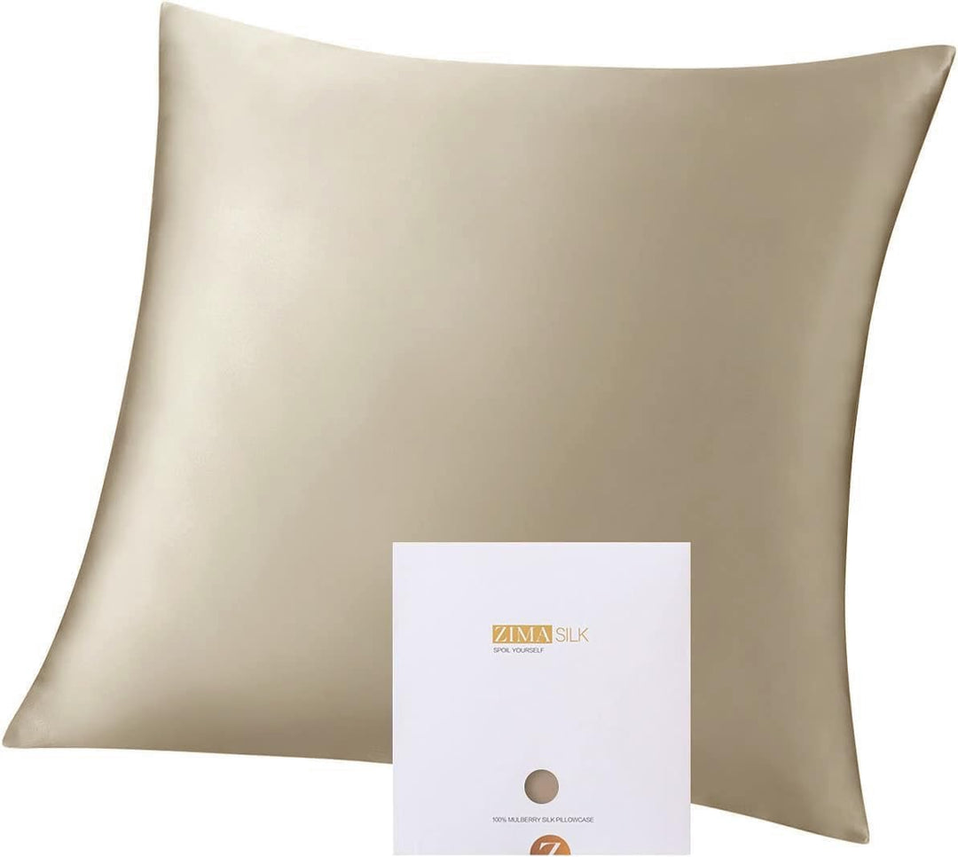 ZIMASILK Kissenbezug aus 100% Seide für Haare und Haut. Doppelseitige 19 Momme Reine Maulbeerseide K