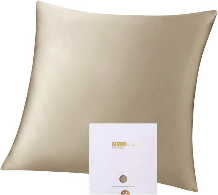 ZIMASILK Kissenbezug aus 100% Seide für Haare und Haut. Doppelseitige 19 Momme Reine Maulbeerseide K