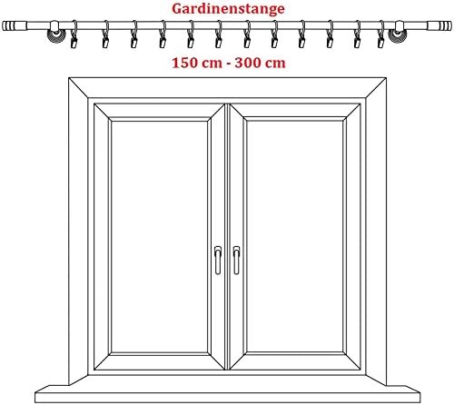 TOP Fertig-Gardine aus Voile NEU Top Design Set Schöne Küche-Gardine mit Kräuselband AG8 Modern (Sch