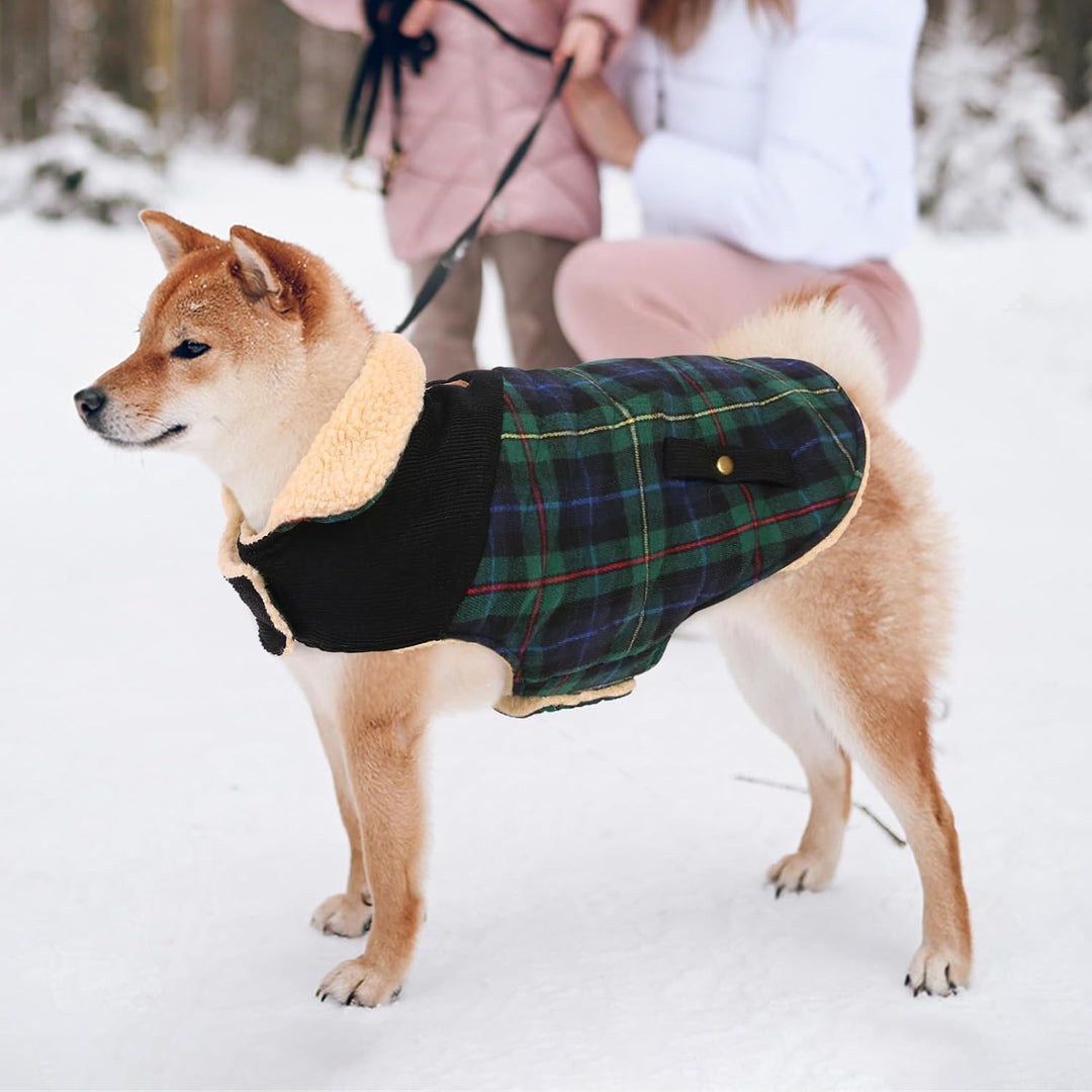 CITÉTOILE Warme Hundemantel Fleece, Wintermantel Winterjacken für Kleine/Grosse/Mittlere Hunde, Hund