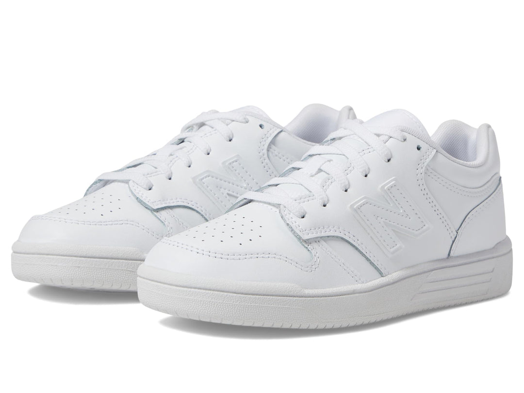 New Balance Unisex Bb480 Sneaker 32 EU Weiss, 32 EU Weiß