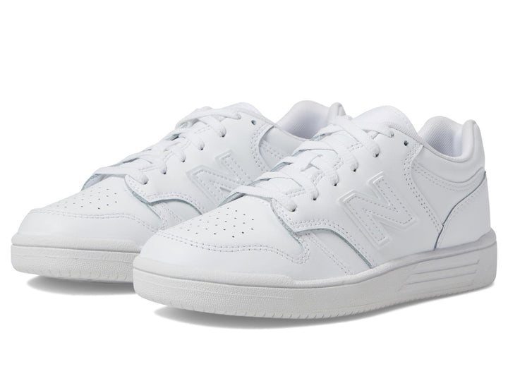 New Balance Unisex Bb480 Sneaker 32 EU Weiss, 32 EU Weiß