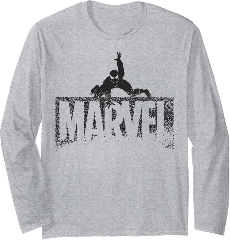 Marvel Spider-Man Snap Logo Langarmshirt