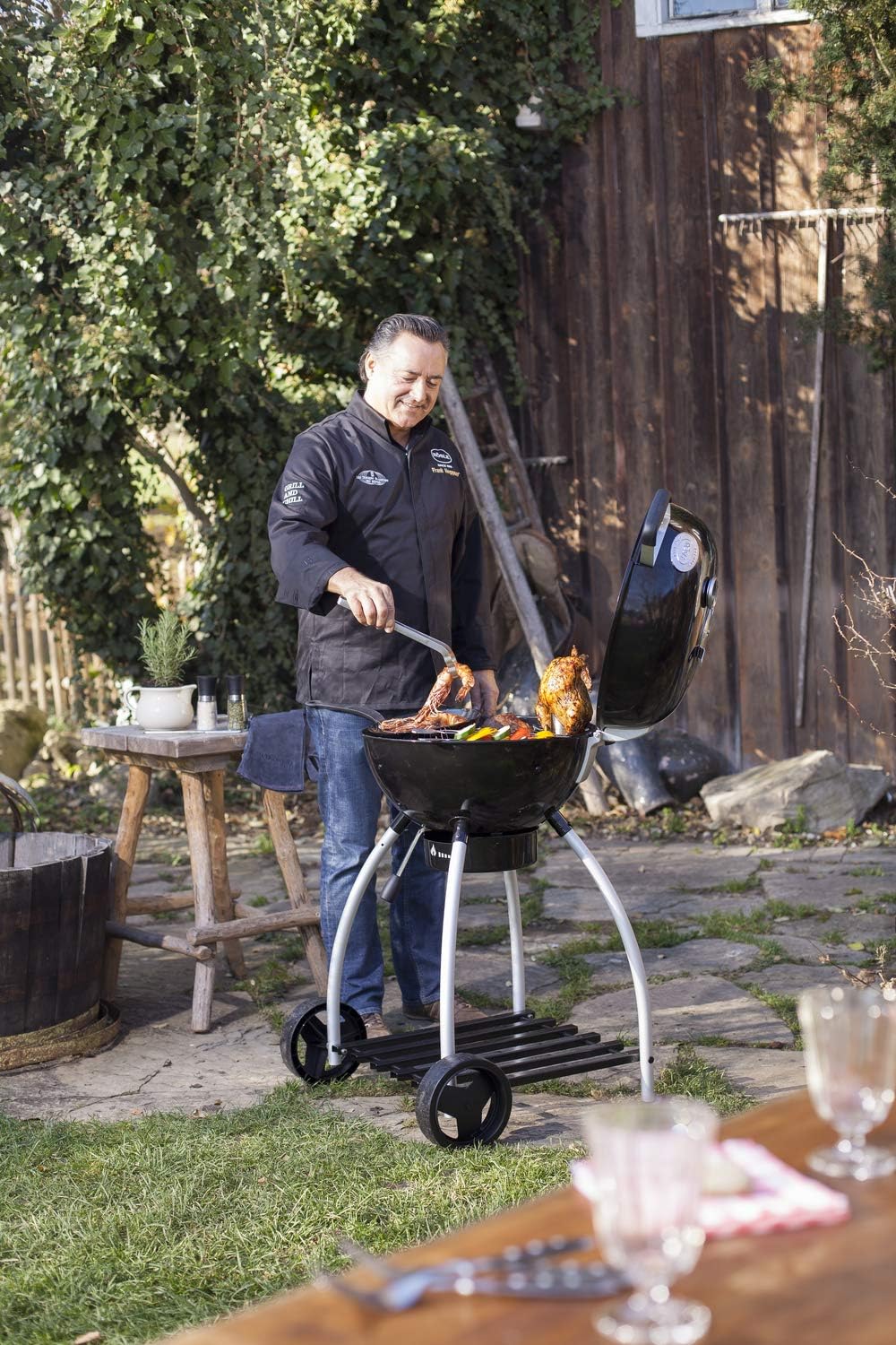 RÖSLE Grillrost, Hochwertiger Grillrost aus Edelstahl 18/0 passend für RÖSLE Grills No.1 SPORT F60,