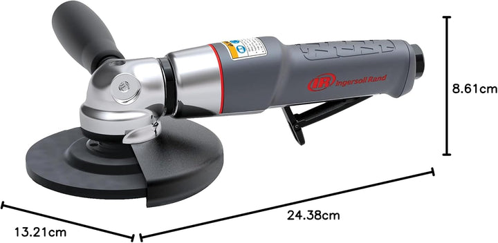 Ingersoll Rand Druckluft Winkelschleifer 3445MAX-M - 125 mm Pneumatischer Schleifer - M14 Aufnahme,