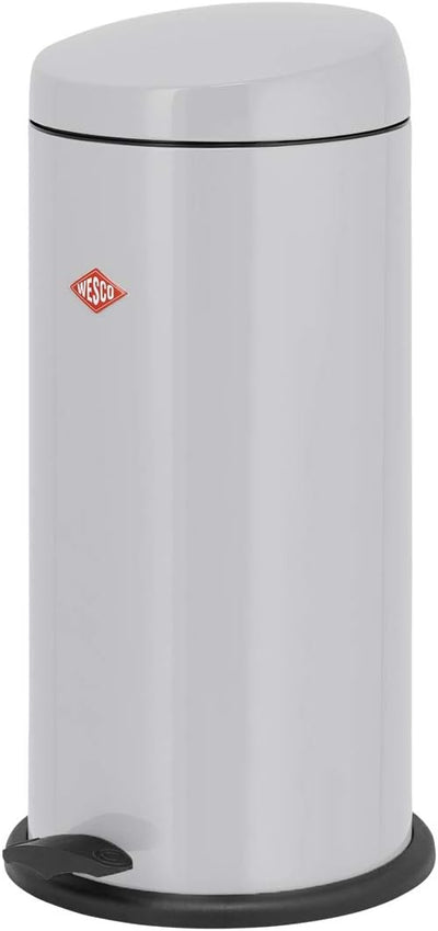 Wesco Tretabfallsammler Capboy Maxi 22 Liter silber, Silber