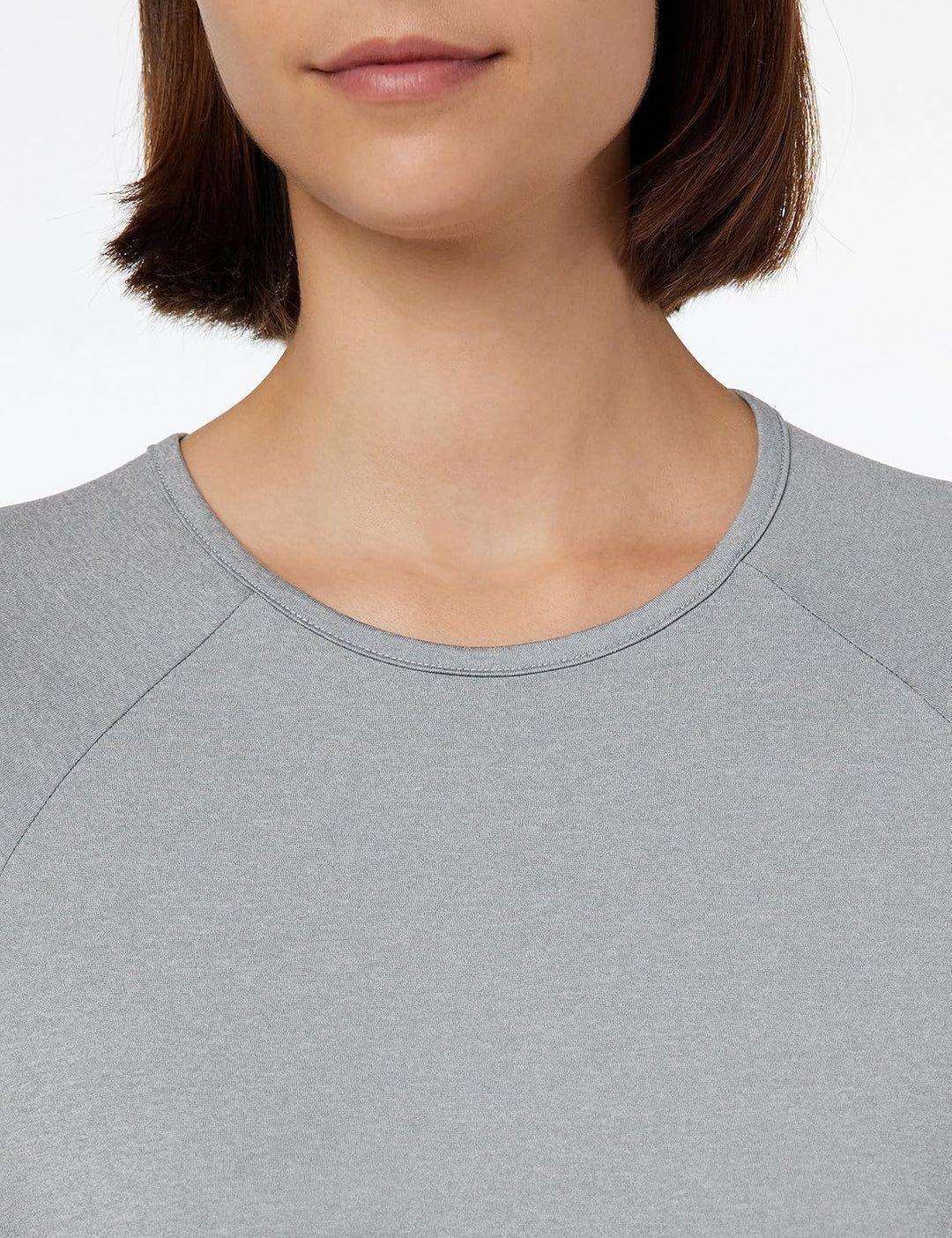 Odlo Damen Active 365_314101 Kurzarm Laufshirt (1er Pack) M Stone Grey Melange, M Stone Grey Melange