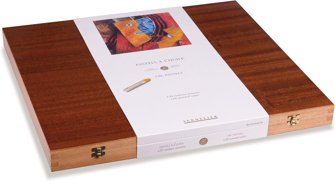 Sennelier 10-132518-120 Picasso Ölpastell-Set, Metall, Holz, Mehrfarbig/Meereswellen (Ocean Tides),