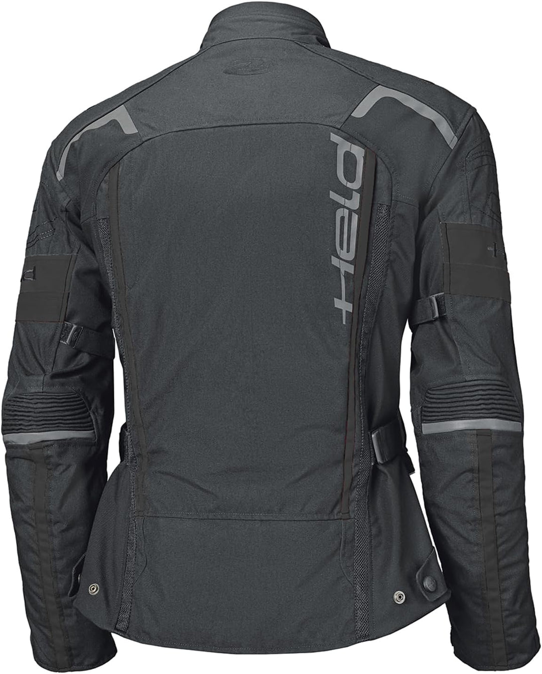 Held Motorradjacke mit Protektoren Motorrad Jacke 4-Touring II Textiljacke schwarz/rot 4XL, Herren,