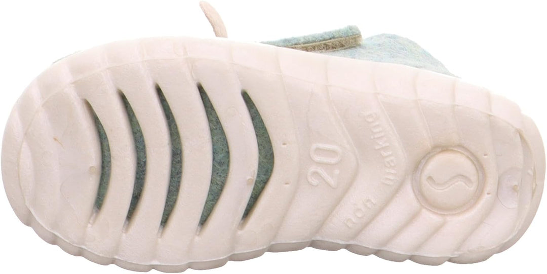 Superfit HAPPY 500295 Mädchen Hohe Hausschuhe 28 EU Hellgrün 7010, 28 EU Hellgrün 7010