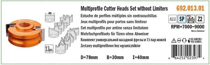 CMT CMT-692.013.01 692.013.01 – Etuche ohne Rückmeldung. d=78 x 40 f=30, Schwarz