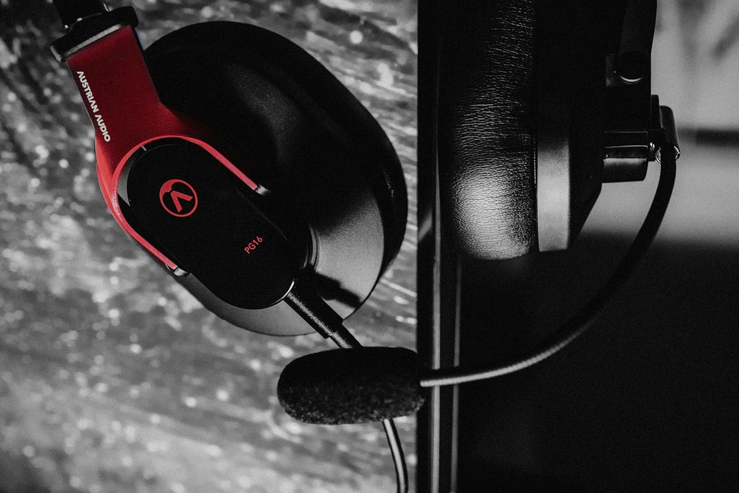 Austrian Audio PG16 Pro Gaming Headset mit Mikrofon (faltbares Gaming Zubehör, hochauflösender Sound