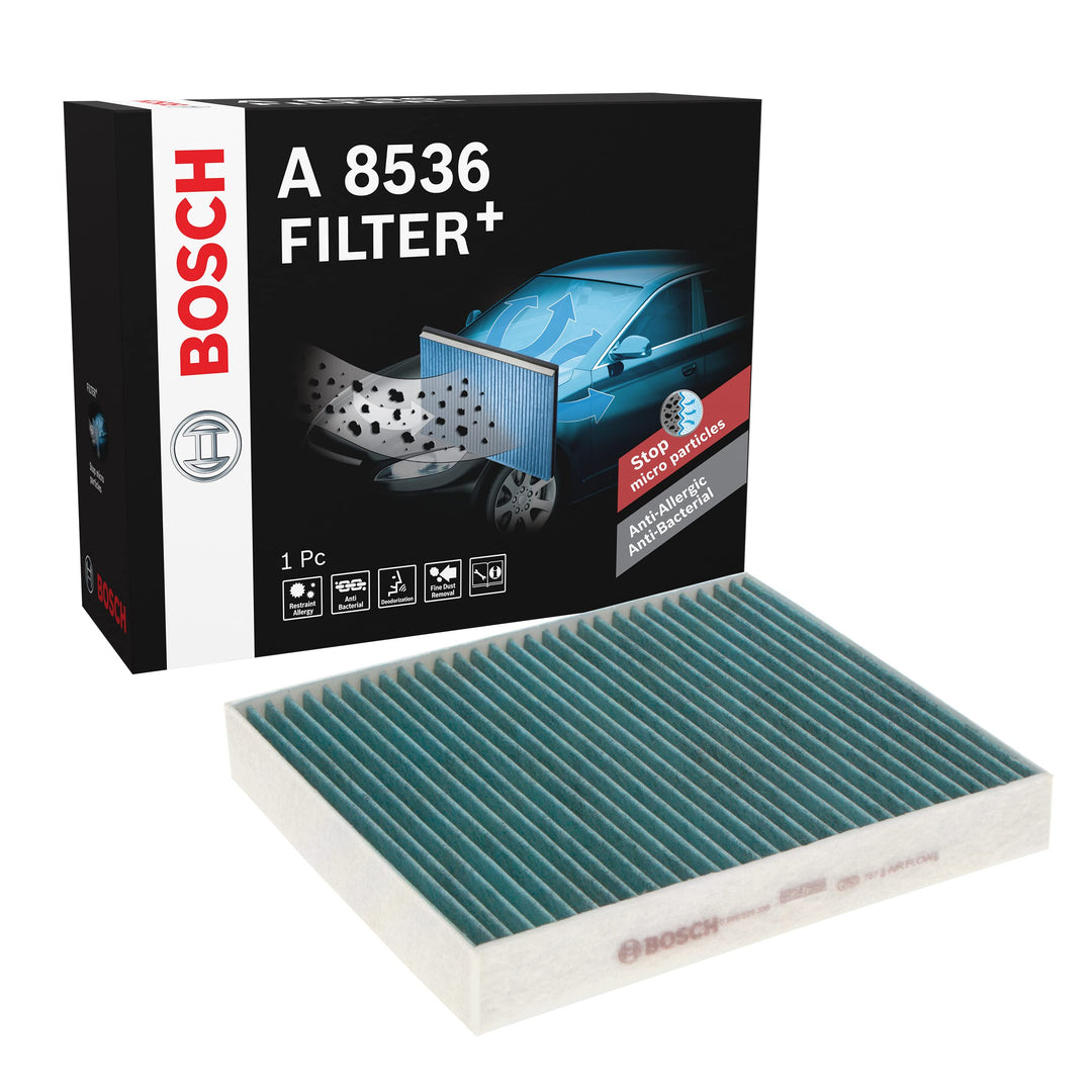 Bosch Automotive A8536 - Innenraumfilter Filter+ Antibakterielle Innenraumfilter, Antibakterielle In