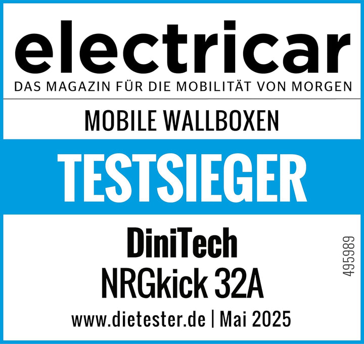 NRGkick 32A 7.5m Set Optimal / mobile Wallbox ohne Installation / Ladegerät für Elektrofahrzeuge / i