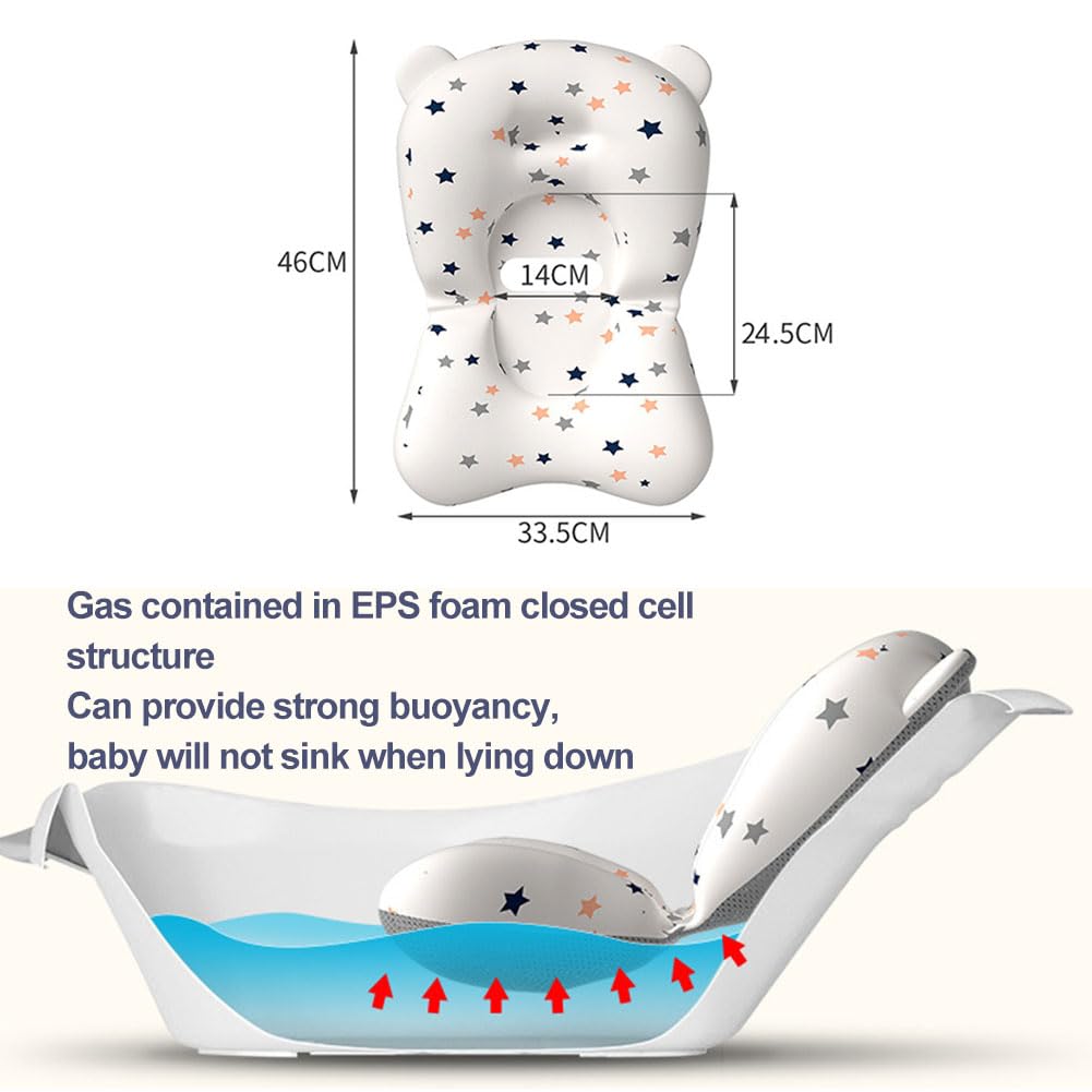 Babys Badekissen,Baby Badewanne Pad,Einsatz Babywanne Badewanneneinsatz,Neugeborenen Badewanne Pad,S