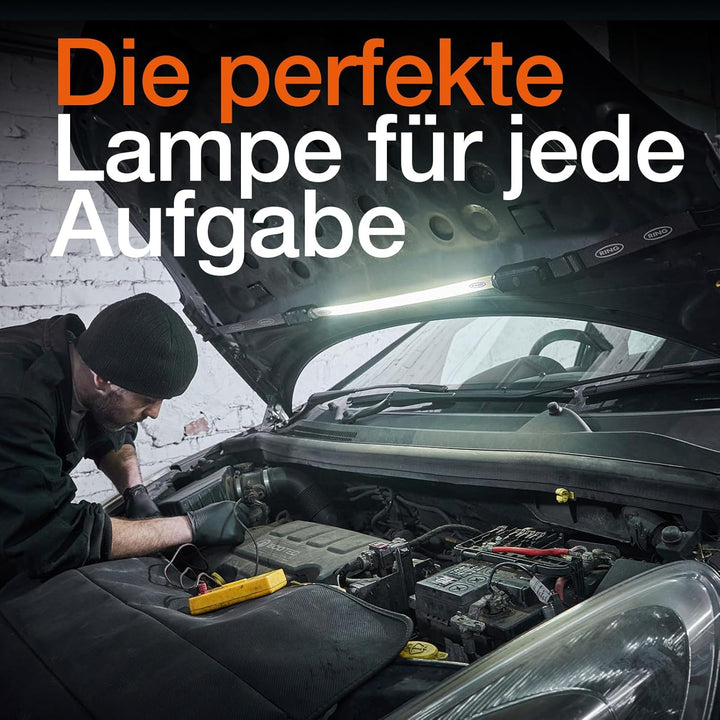 Osram LEDinspect Flexible Inspection Light, wiederaufladbare LED-Inspektionsleuchte, 6000K, Helligke