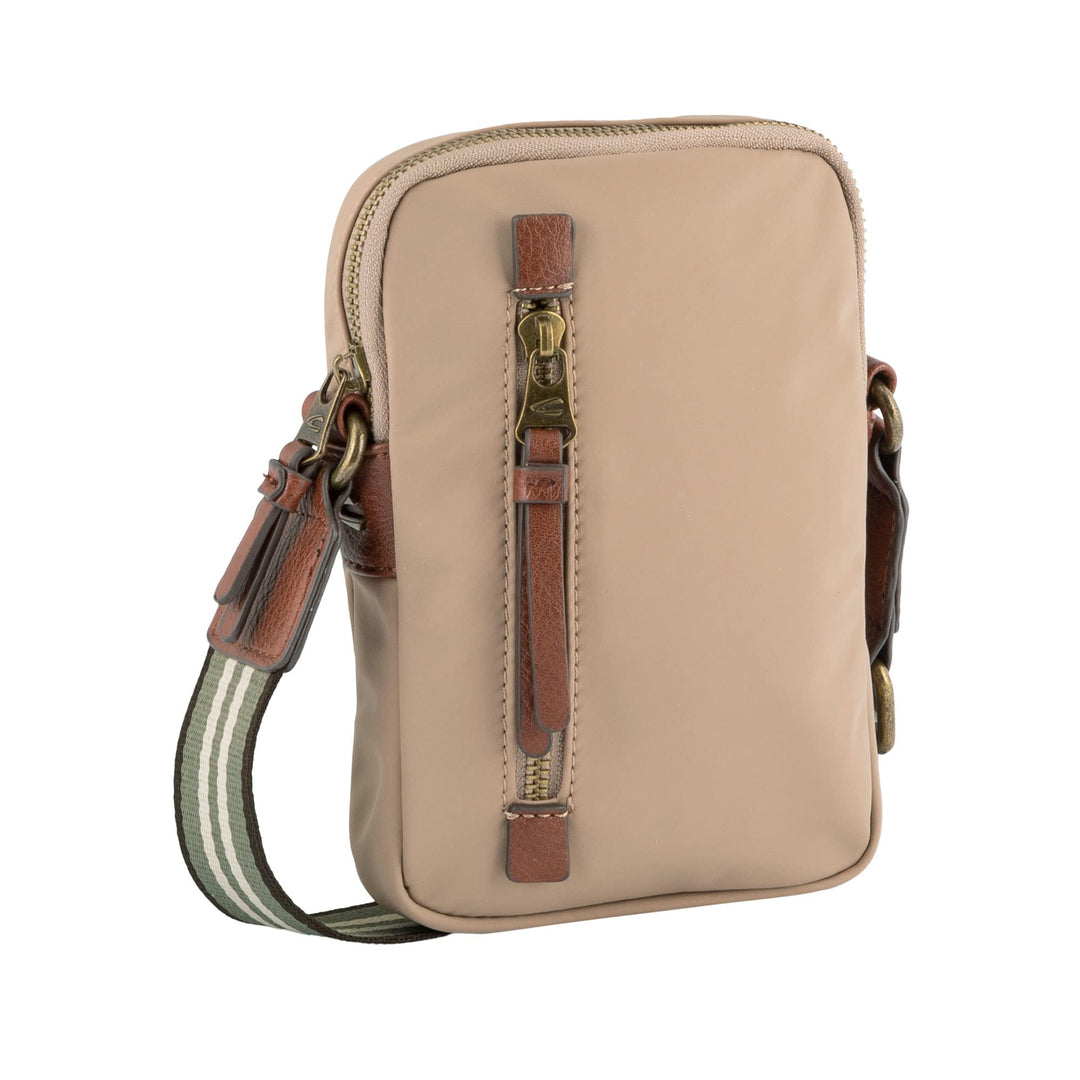 camel active bags Bari Damen Gürteltasche Bauchtasche Gross Beige 14x2,5x20 Beige, 14x2,5x20 Beige