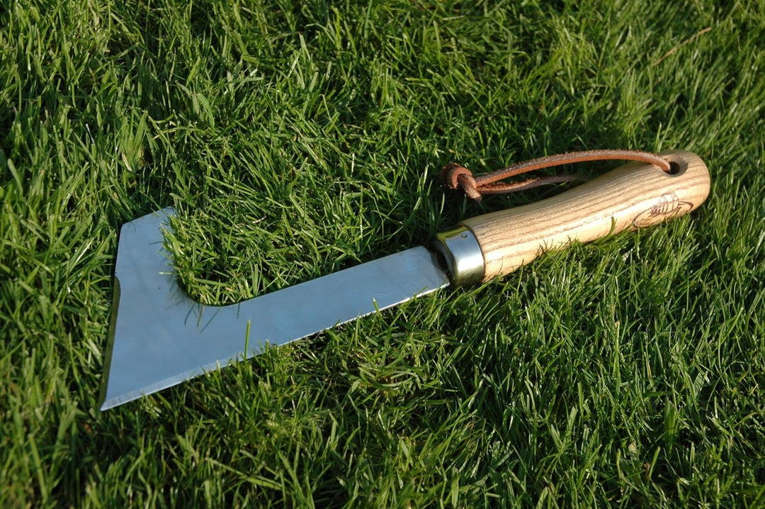 Esschert Design Fugenkratzer Garten Unkrautstecher Edelstahl Holz