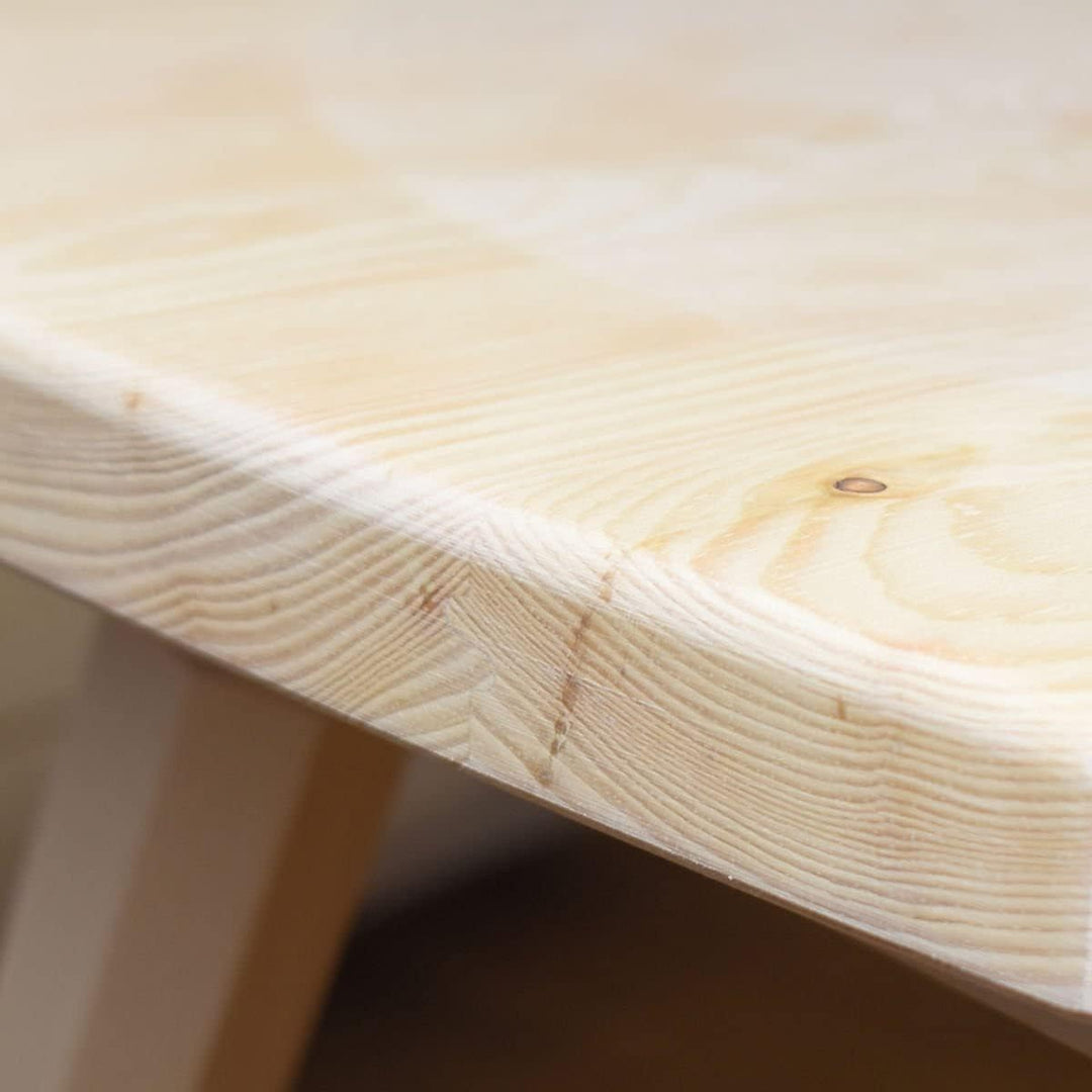 Hochwertiger Bauernstuhl aus 100% Zirbenholz - Traditioneller Holzstuhl – Landhausstuhl- Sitzhöhe: 4