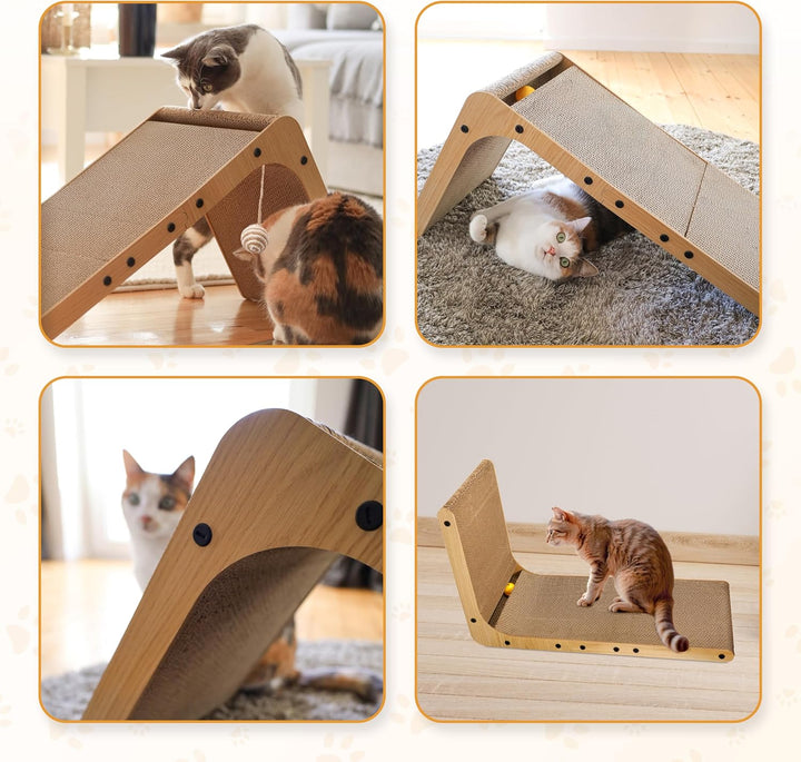 Kratzbrett 68cm hoch Kratzbretter Katze Katzenkratzbretter Kratzmöbel Kratzpappe für Katzen gross XX