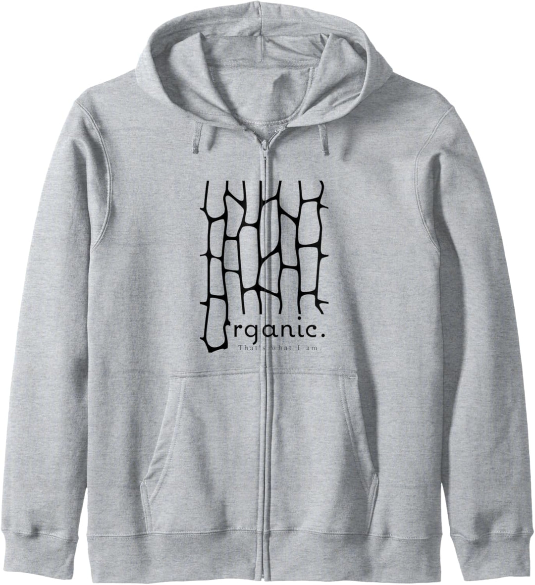 Organisch, Das Ist Es Was Ich Bin, Zellen Muster Kapuzenjacke
