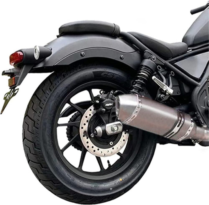 TOTMOX Motorrad und Roller allgemeine Auspuffrohr, mit 51mm Durchmesser Auspuffrohr, und Auspuffanla