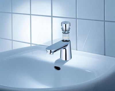 GROHE Euroeco CT Spezialarmaturen - Selbstschluss-Standventil (DN 15, für kaltes oder vorgemischtes