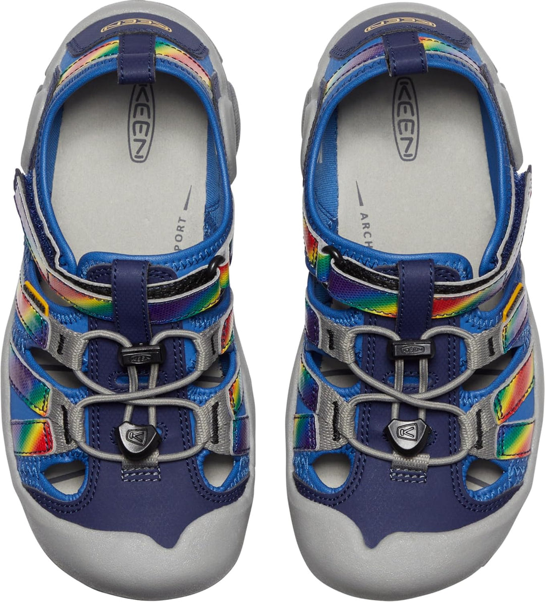 KEEN Unisex Kinder Knotch Creek, 25/26 EU Bright Cobalt Rainbow Tie Dye