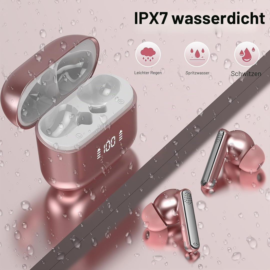 KI Übersetzer Kopfhörer mit Audio und Videoanrufe, 3-in-1 Bluetooth 5.4 Kopfhörer mit 164 Sprachen E