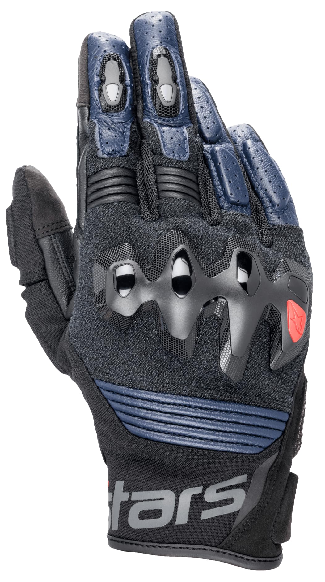 Alpinestars Motorradhandschuhe kurz Motorrad Handschuh Halo LT Handschuh kurz blau M, Herren, Enduro