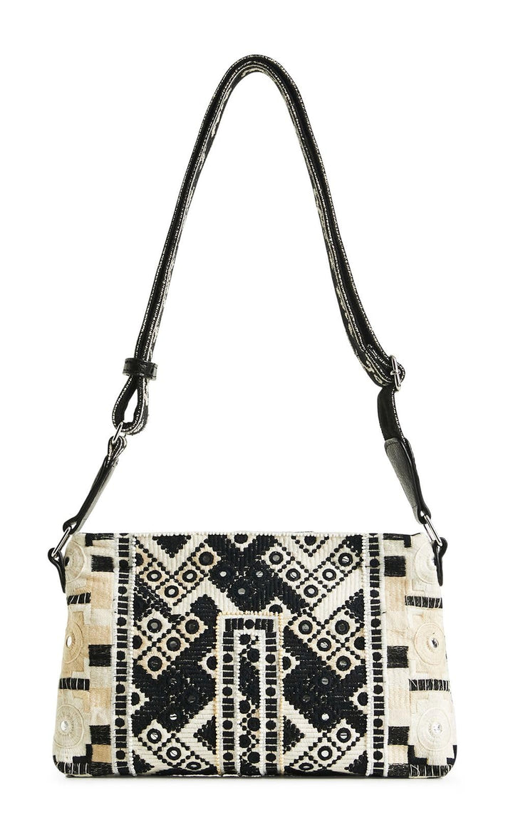 Desigual Damen Bols_bianca Dortmund Across Body Bag, Weiss, Einheitsgrösse EU