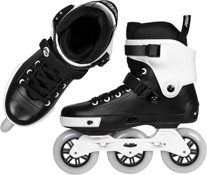 Powerslide Inline Skate Next Core Black 100, für Urban und Fitness, für Damen und Herren 42-43, 42-4