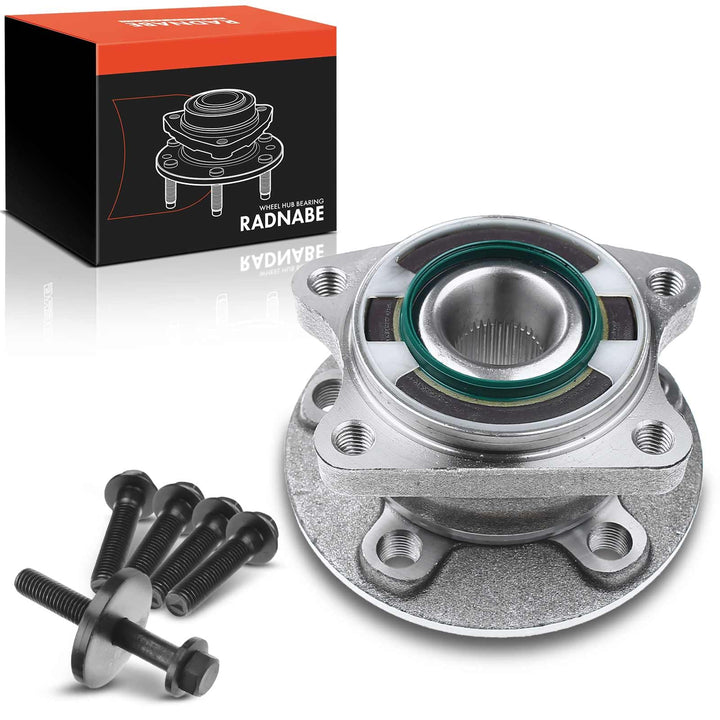 Frankberg Radnabe Radlagersatz Hinterachse Kompatibel mit S60 I 384 2001-2010 S80 I TS XY 2000-2006