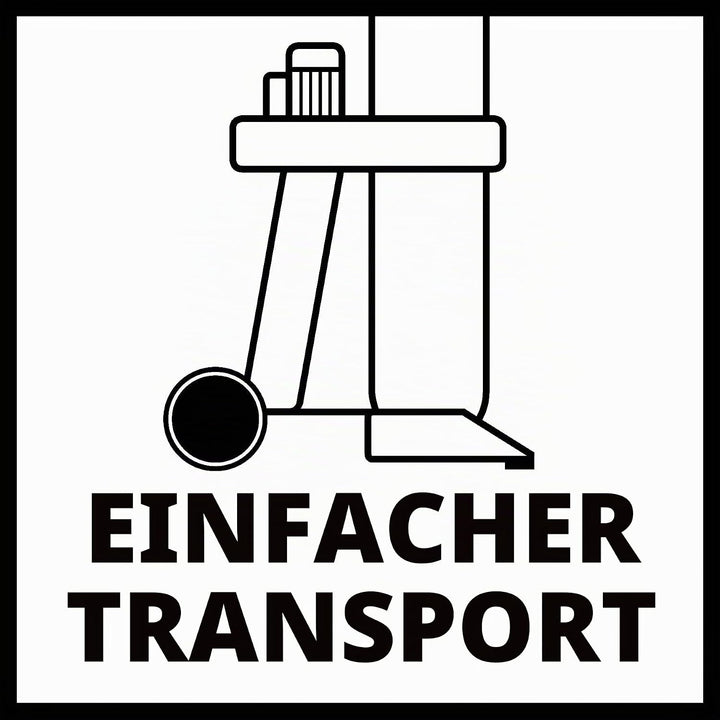 Einhell Absauganlage TE-VE 550/2 A (550 Watt, laufruhiger Induktionsmotor, Automatiksteckdose mit St