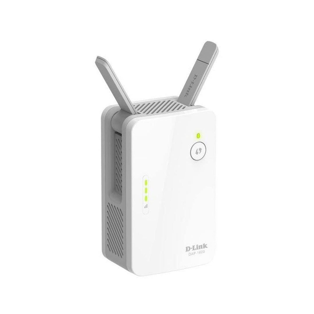 D-Link DAP-1620 AC1300 Wi-Fi Range Extender (bis zu 1200 Mbit/s, mit WPS-Taste) AC1300| Repeater, AC