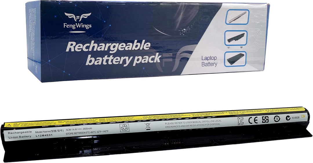 FengWings® 2600mAh Akku Ersetzen Für L12L4E01 L12S4E01 L12M4E01 L12M4A02, Ersetzen Für Lenovo Z50 Z5