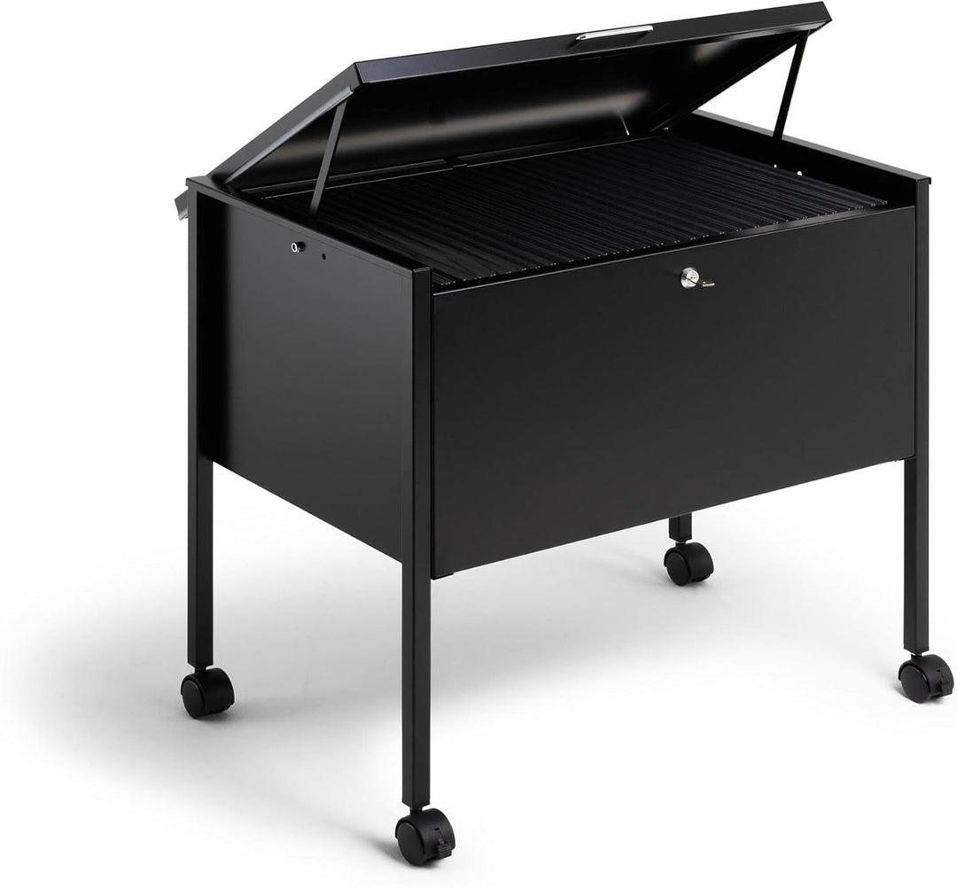 Durable Eco Hängemappenwagen 80 A4 Top, schwarz, 309801 Abschliessbar Schwarz, Abschliessbar Schwarz