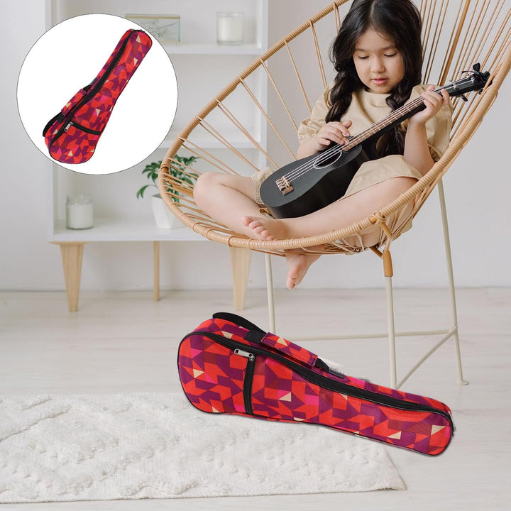 Supvox Ukulele Tasche Kleine Gitarre Tasche Für Tenor-ukulele Gepolsterte Tasche Für Ukulele Ukulele