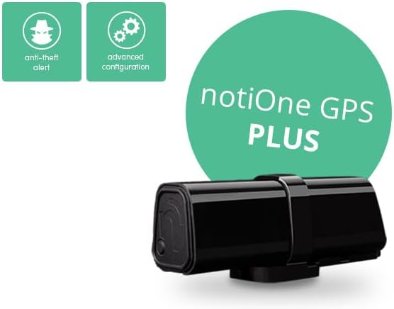Tracker GPS Plus notiOne® mit Diebstahlschutz Alarm | Mini-Tracker ohne ABO | Auto GPS Ortungschip f