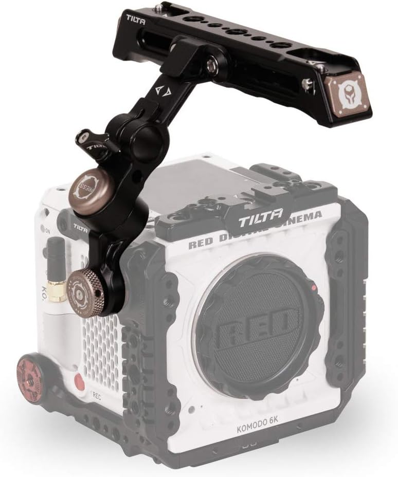 (Black) TILTA TA-QRTH4-B/TA-T08-TH1-B Tiltaing Adjustable Top Handle für TILTA RED Komodo A7S III Fu