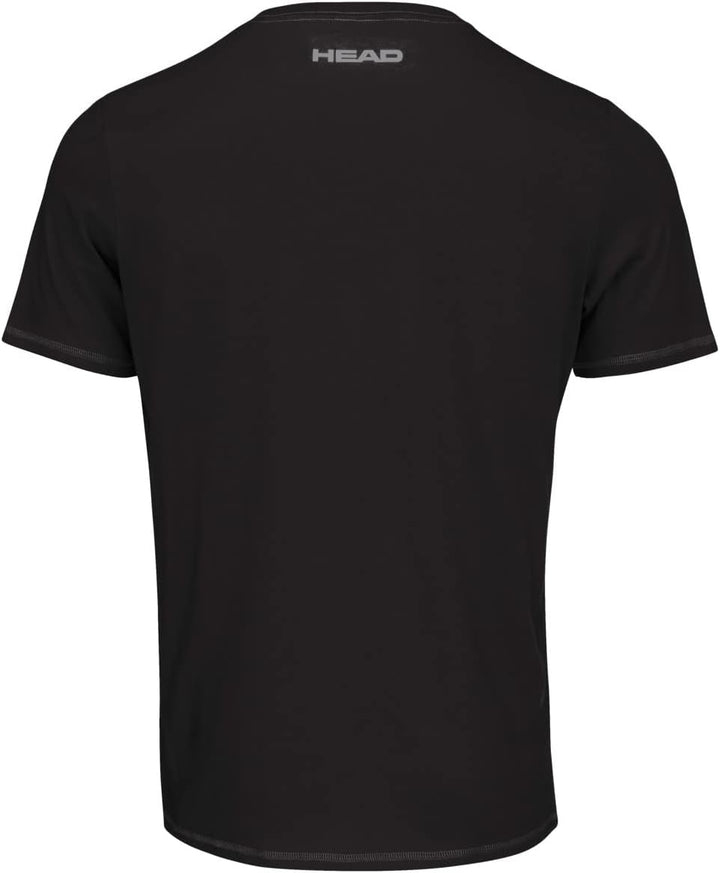 HEAD Club Colin Tee Kinder T-Shirt dunkelblau 128 Schwarz, 128 Schwarz