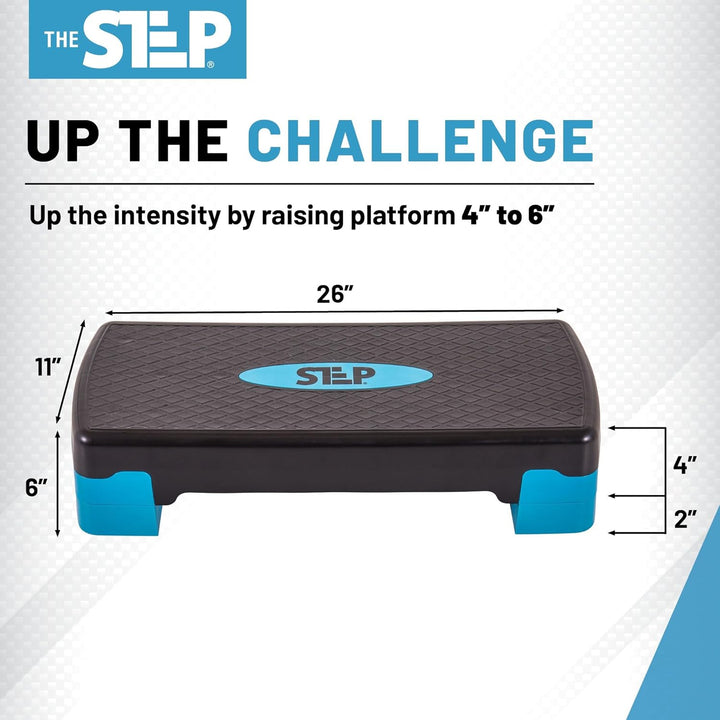 The Step Home Gym Workout System für Rumpf, Kraft, Stabilität und Widerstandstraining Schritt, Schri
