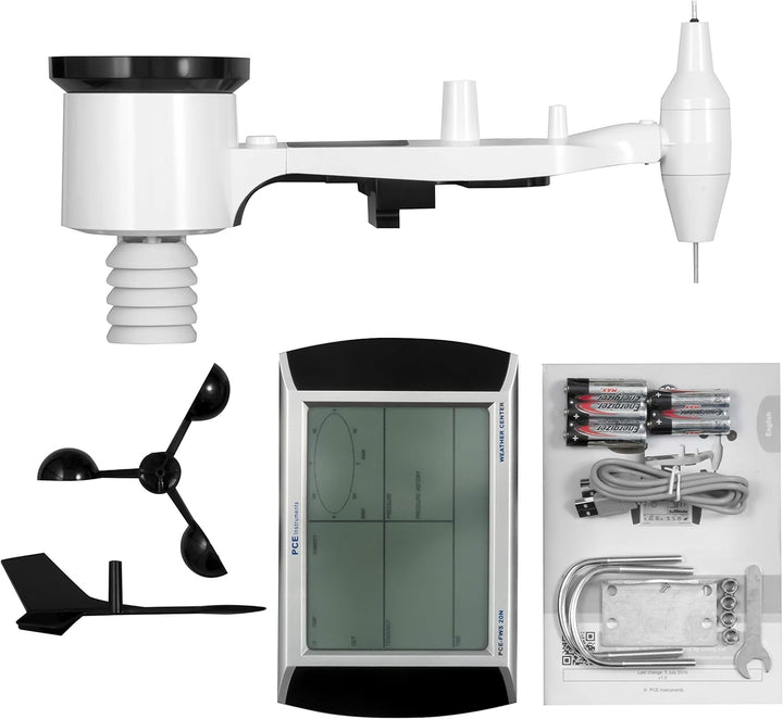PCE Instruments PCE-FWS 20N PCE-FWS 20N Funk-Wetterstation