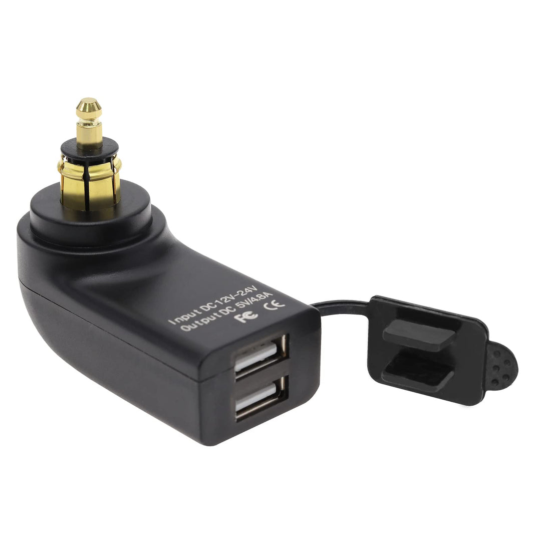 eMagTech Motorrad Dual USB Ladegerät Ersatz kompatibel mit BMW F800GS F650GS F700GS R1200GS R1200RT