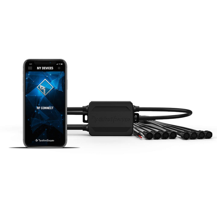 Rockford Fosgate Marine PMX-RGB Controller Color OPTIX - Bis zu 8 Lautsprecher oder Subwoofer steuer