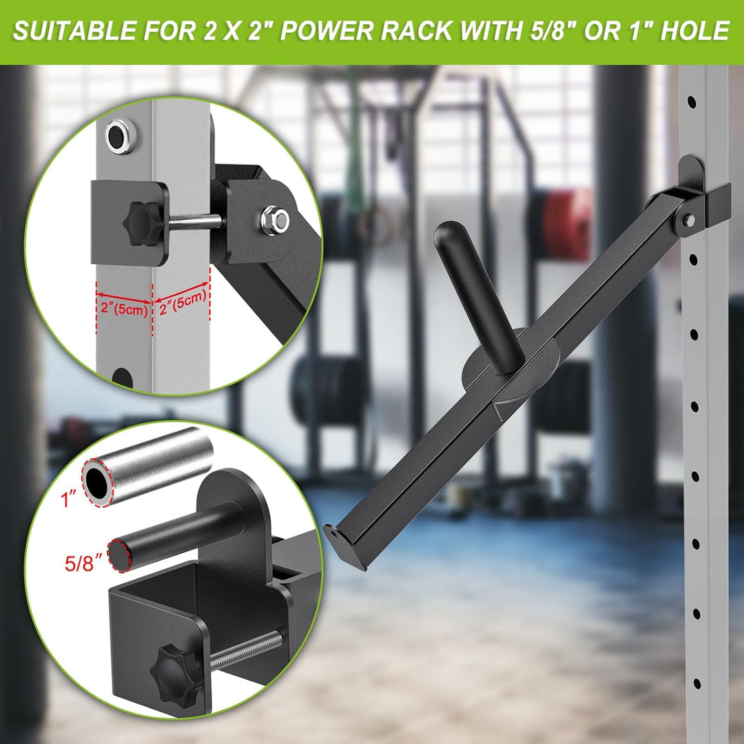 Kipika Belt Squat Lever Arm Attachment for 2„ x 2“ and 3„ x 3“ Square Tube Power Cages - Landmine At