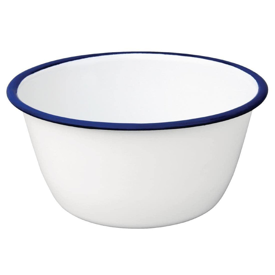 Olympia Emaille puddingschaaltje 15,5cm (Box 6)