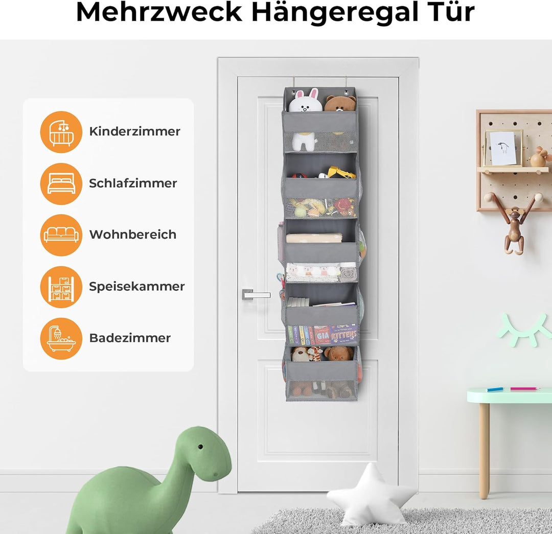 GRANNY SAYS Hängeorganizer Tür mit 5 Fächern, Packung mit 1 hinter der Tür hängenden Speicherorganis