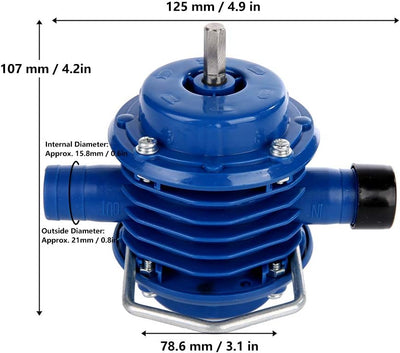 Bohrmaschine Pumpe J137 Handbohrmaschine Pumpe für Wasser Akku-Bohrmaschine Wasserpumpe Bohrmaschine