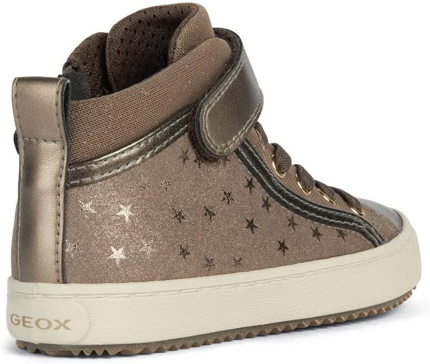 Geox Mädchen J Kalispera Girl I Sneakers 24 EU Smoke Grey, 24 EU Smoke Grey